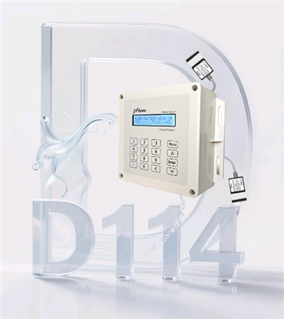 Aquaculture RS485 Clamp On Flowmeter Digital Ultrasonic Water Meter