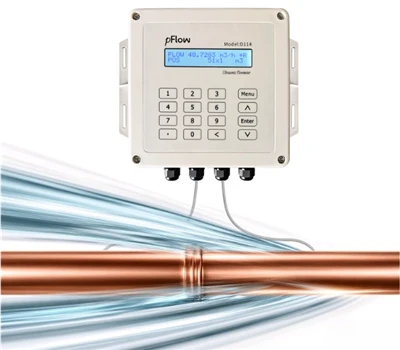 Clip On Ultrasonic Flow Meter For Field Irrigation Project