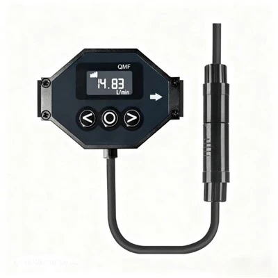 Inline Ultrasonic Flow Totalizer For Small Pipe