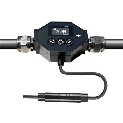 Liquid Cooling System Inline Ultrasonic Flow Totalizer