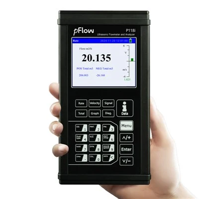 P118i(HD Version) Handheld Flowmeter For Water Cooling