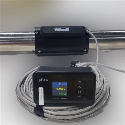 POE Panel Mount Flow Meter